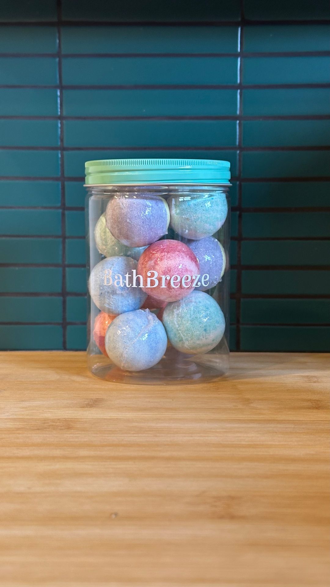 Mini Bath Bomb for Foot Spa / Hand Spa - 25gr - Jar of 12