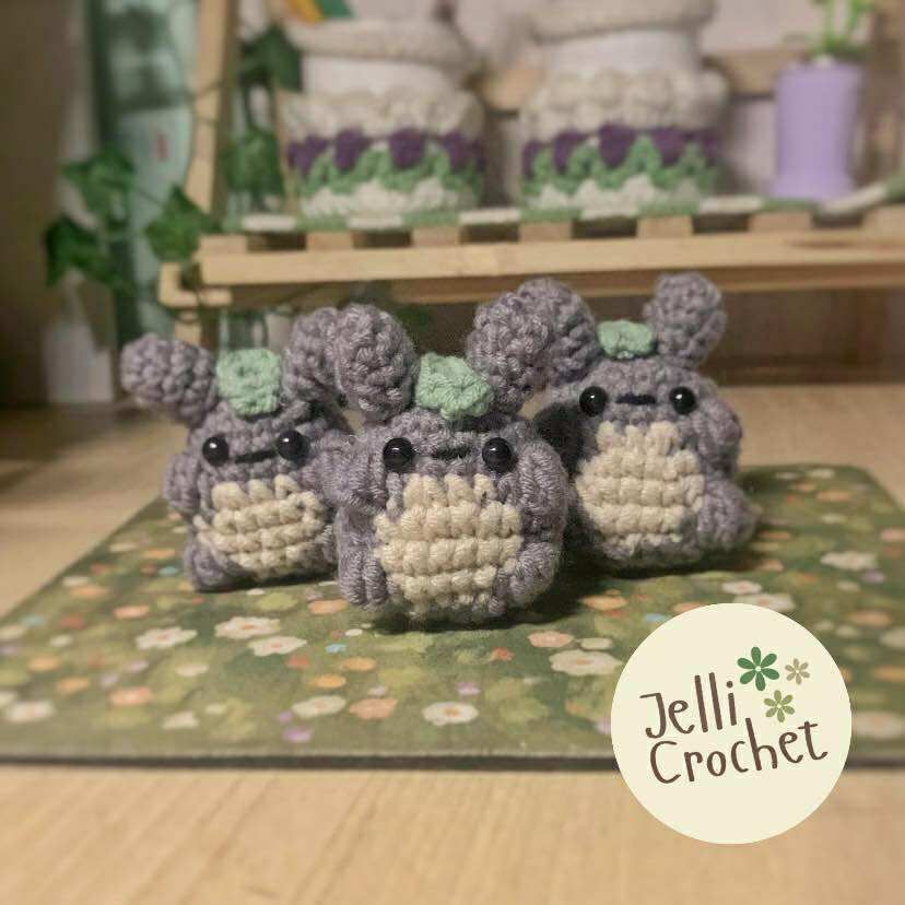 Totoro || Crochet Keychain 