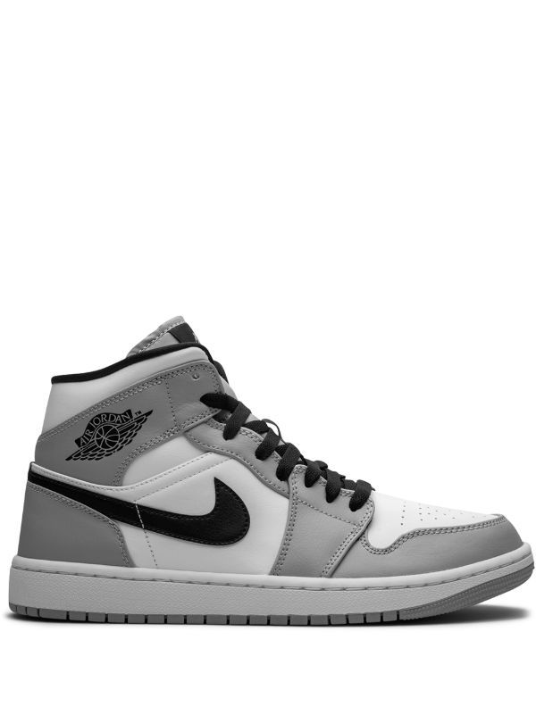 Air Jordan 1 Mid  Light Smoke Grey