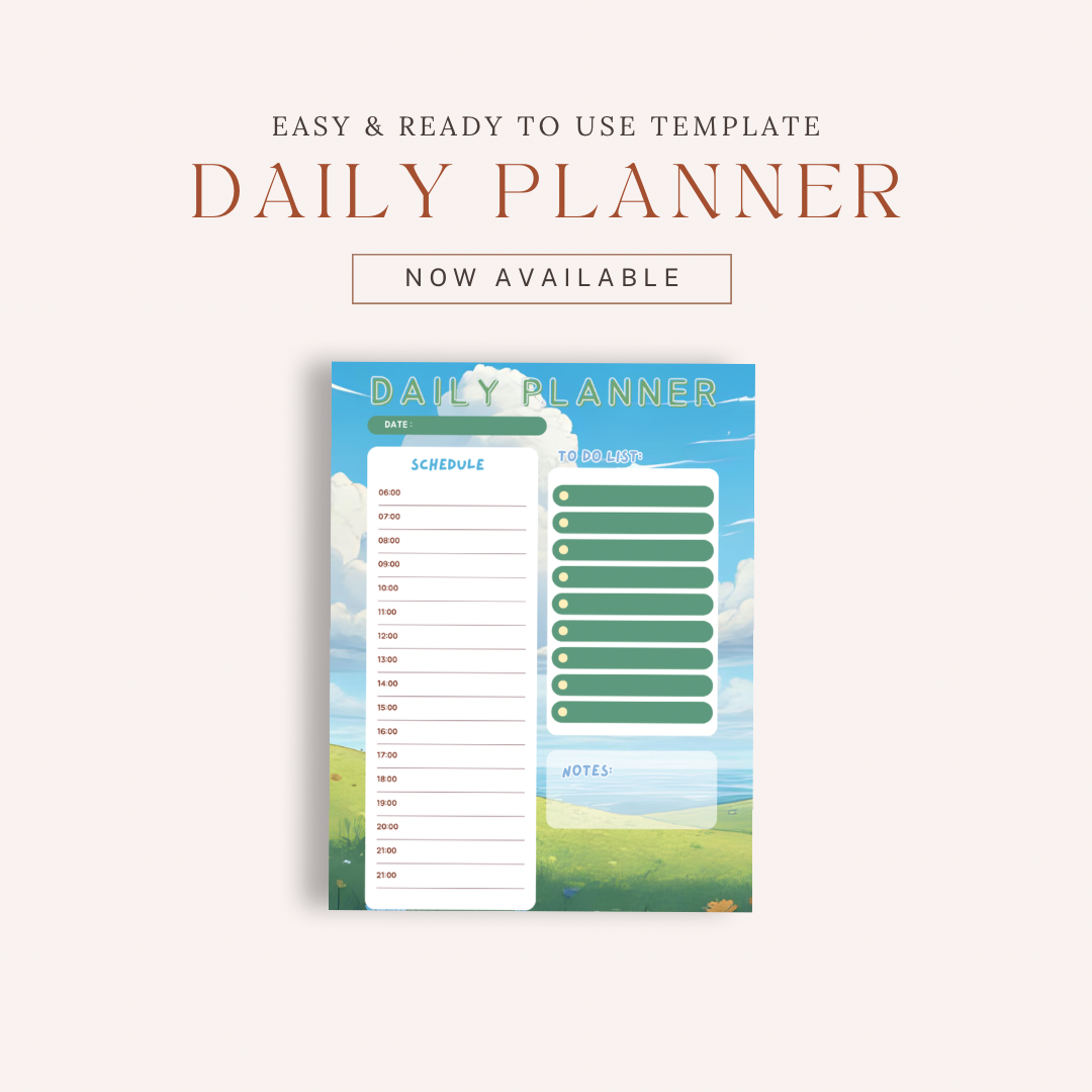 Daily Planner - June theme 