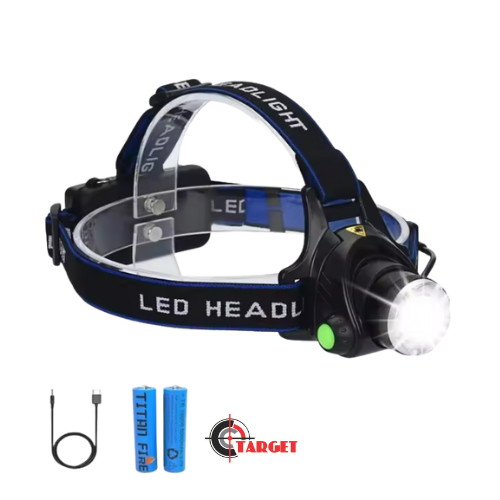 Rechargeable Headlamp / Motion Sensor / Led Flashlight/ Lantern /Waterproof Flashlight / Camping Portable Headlight