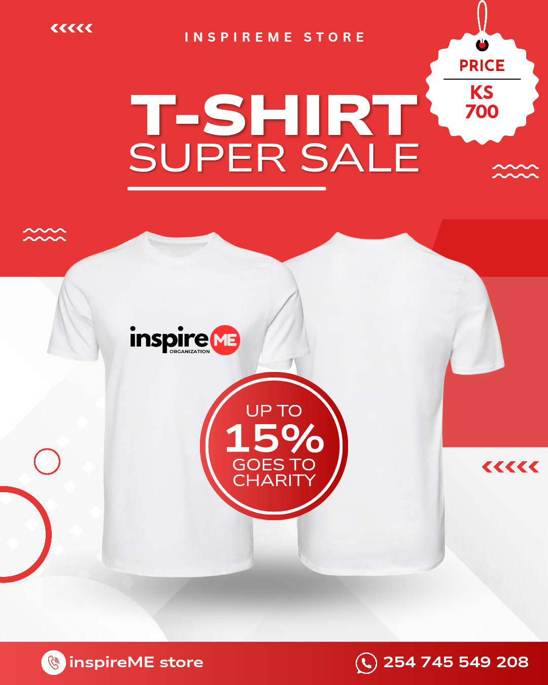 InspireME Round Neck t-shirt 