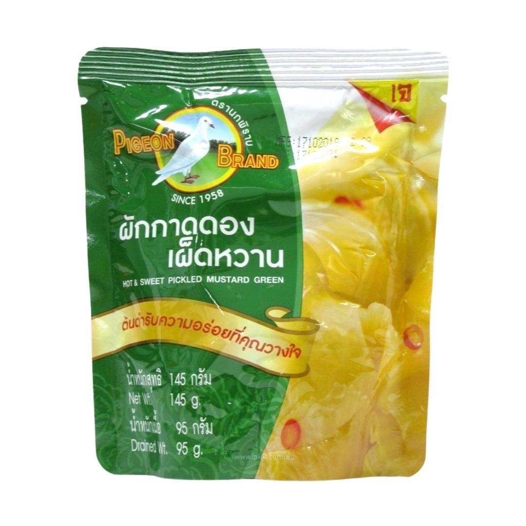 Hot & Sweet Pickled Musturd Green 145g
