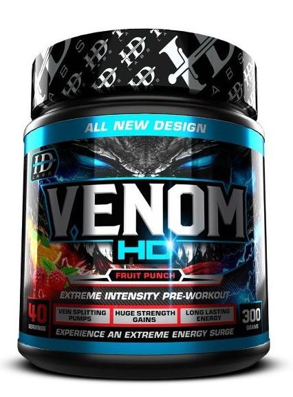 Venom Preworkout 300g x 40 Serving Flavour Fruit Punch 