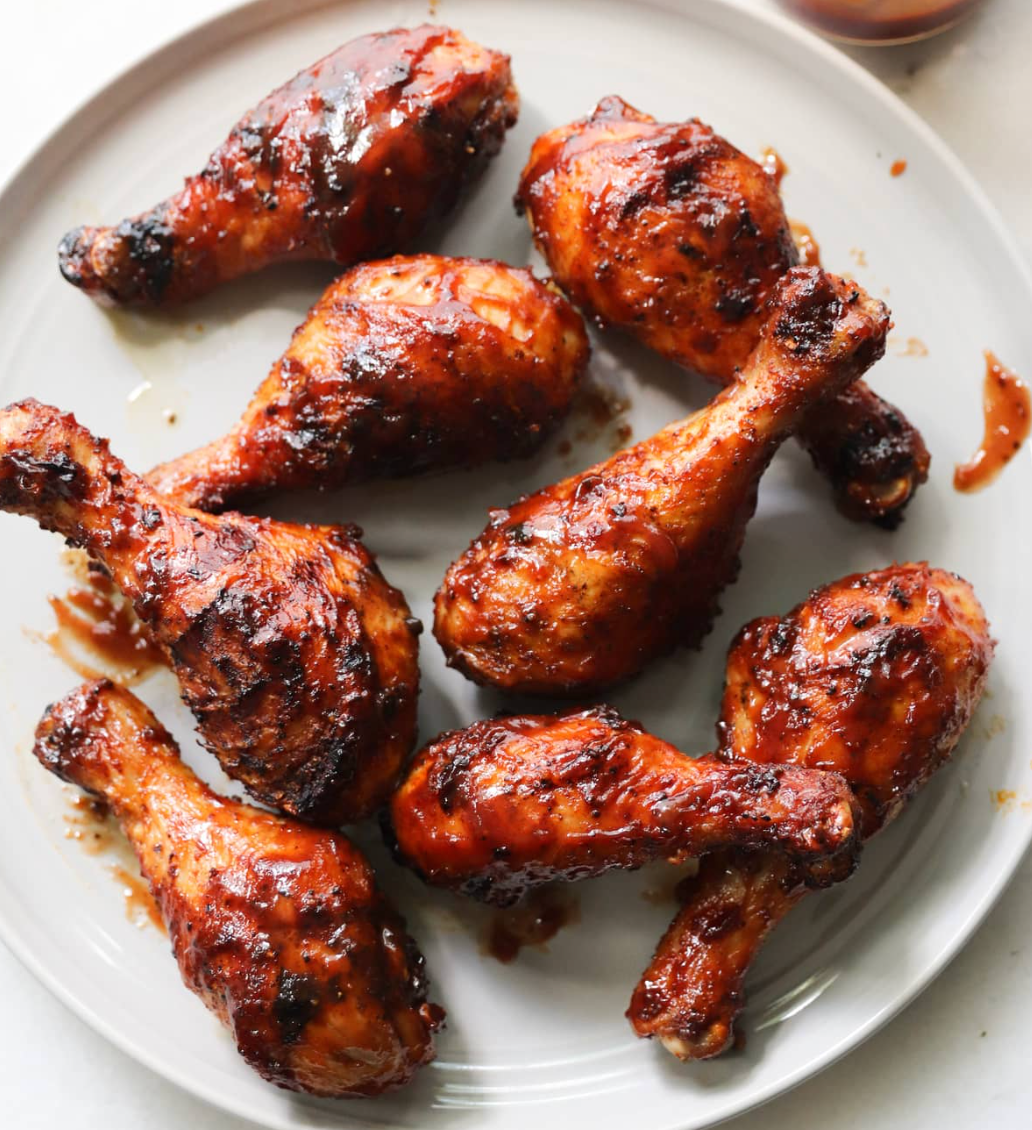 Grilled BBQ Chicken Drumstick