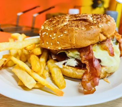 1 HAMBURGUESA MEXICANA + 1 REFRESCO (400ml)