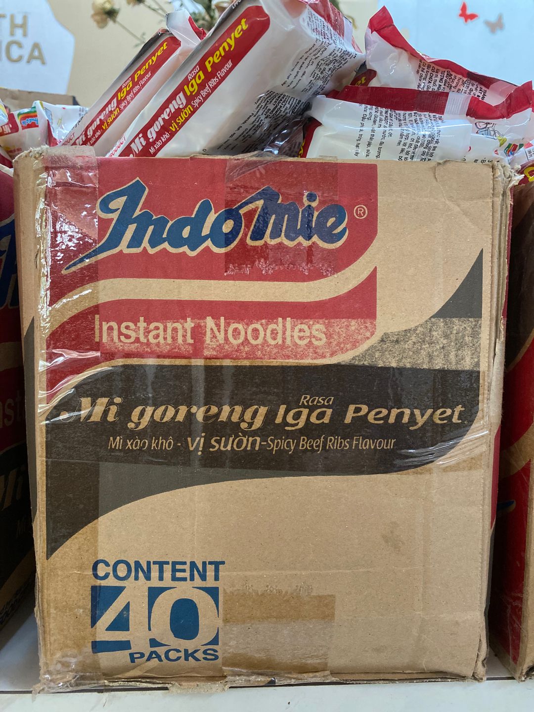 Indomie Iga Penyet 1 dus 40pcs