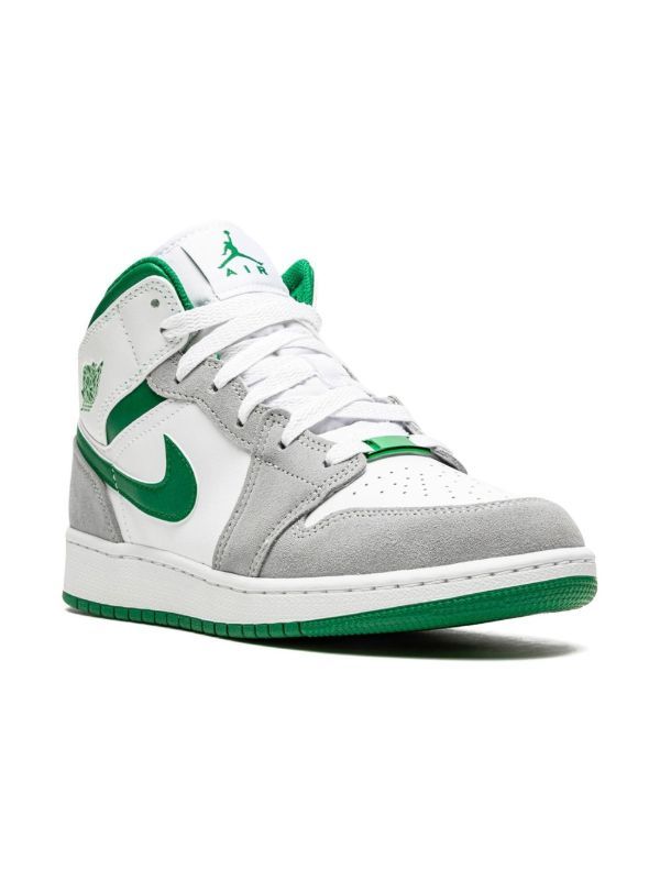 Air Jordan 1 Mid  Grey/Green
