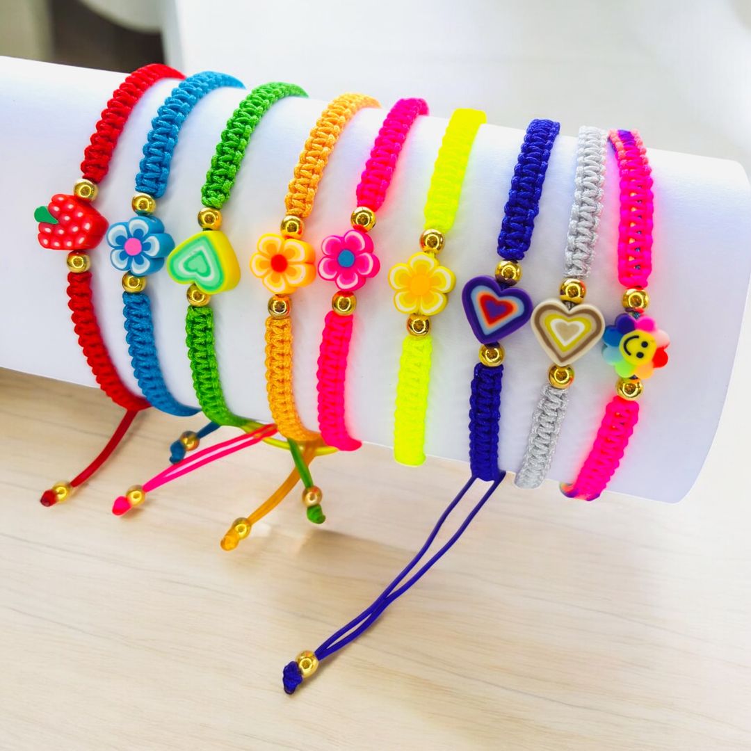 Non-Elastic rope bracelets