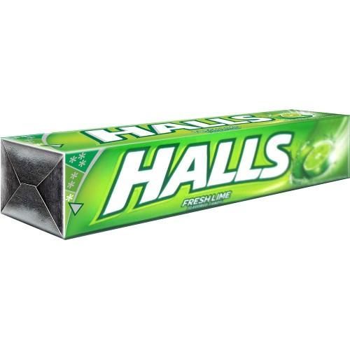 Halls Fresh Lime Flav. Candy 27.9g
