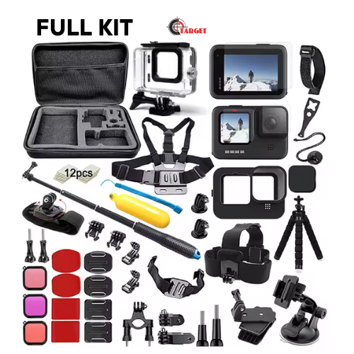 GOPRO Accessories Kit / Gopro mounts / stabilizes /head mounts / Chest mounts