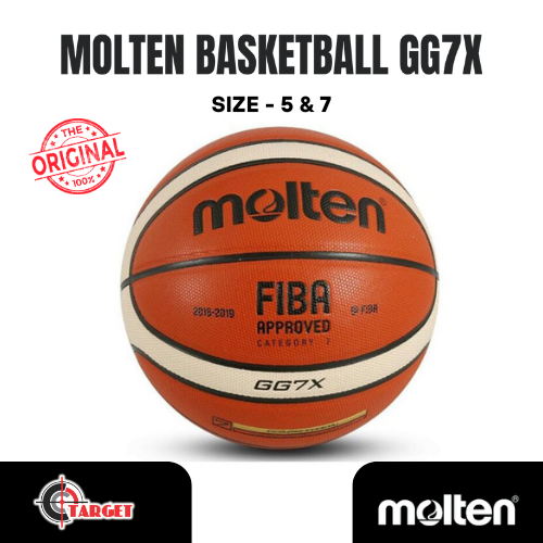 Original Molten GG7X  Basketball PU Leather for Adult Teenager Children Outdoor Indoor Match Training FIBA Approved
