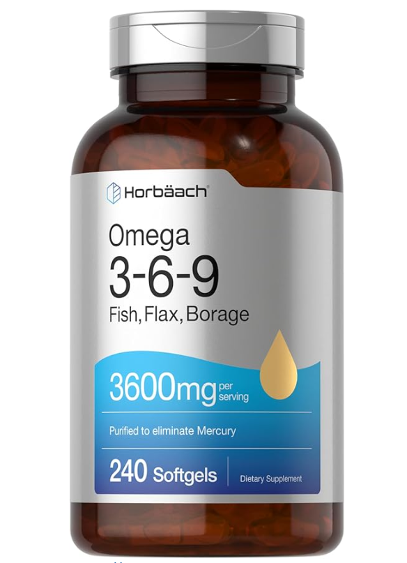 Triple Omega 3-6-9 3600 mg (240 cápsulas blandas) 