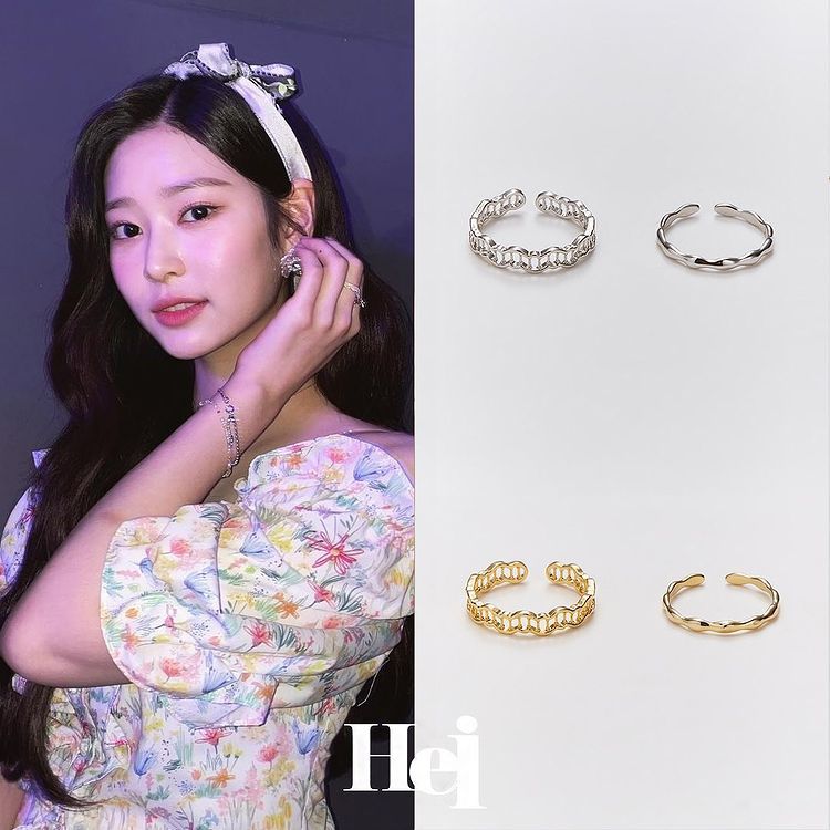 Hei - Coral Set Ring
