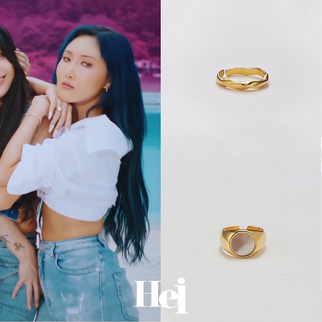 Hei - Ocean Ring - Silver (White)