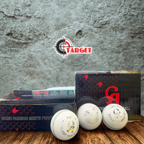 CA Premium Cricket Ball Attack White 5 1/2