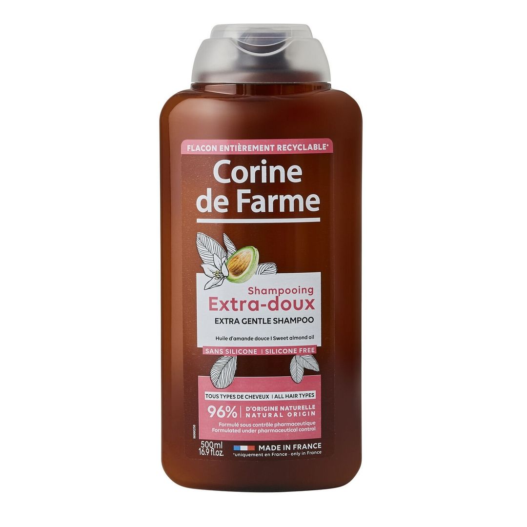 Corine De farme Shamp. Huile Amand. 500ml