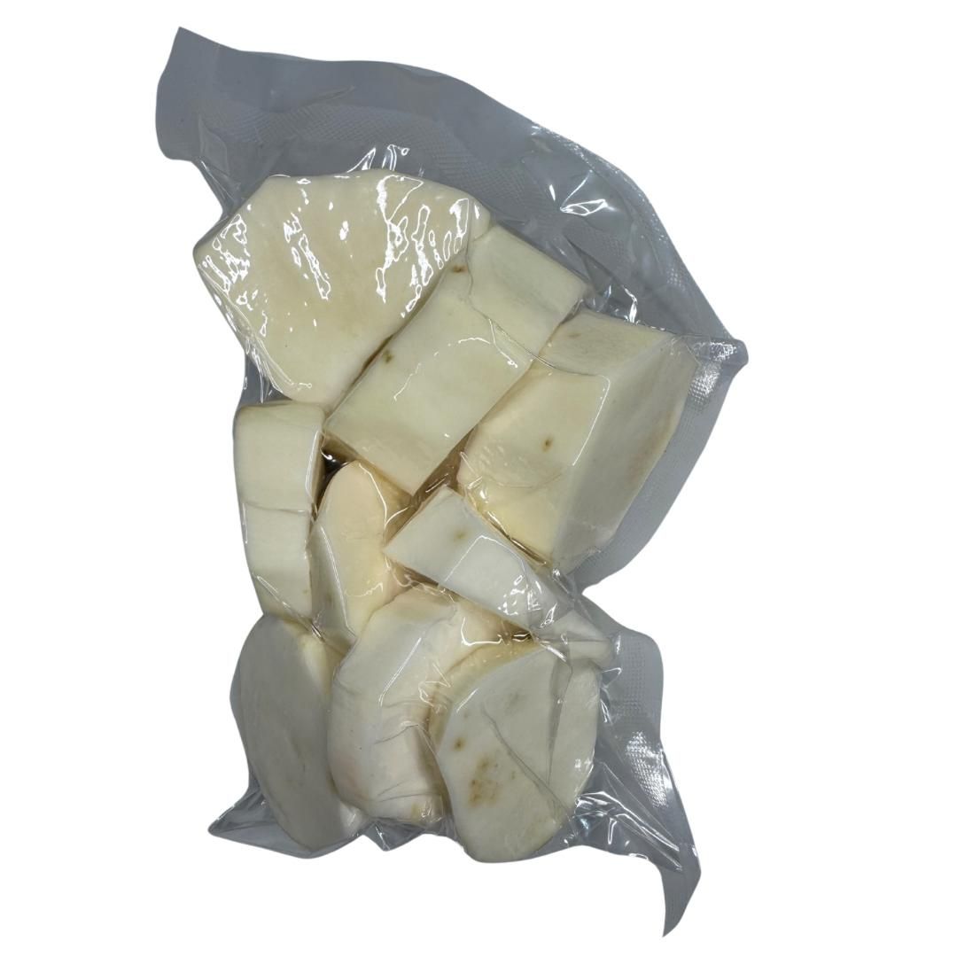 Batata doce descascada