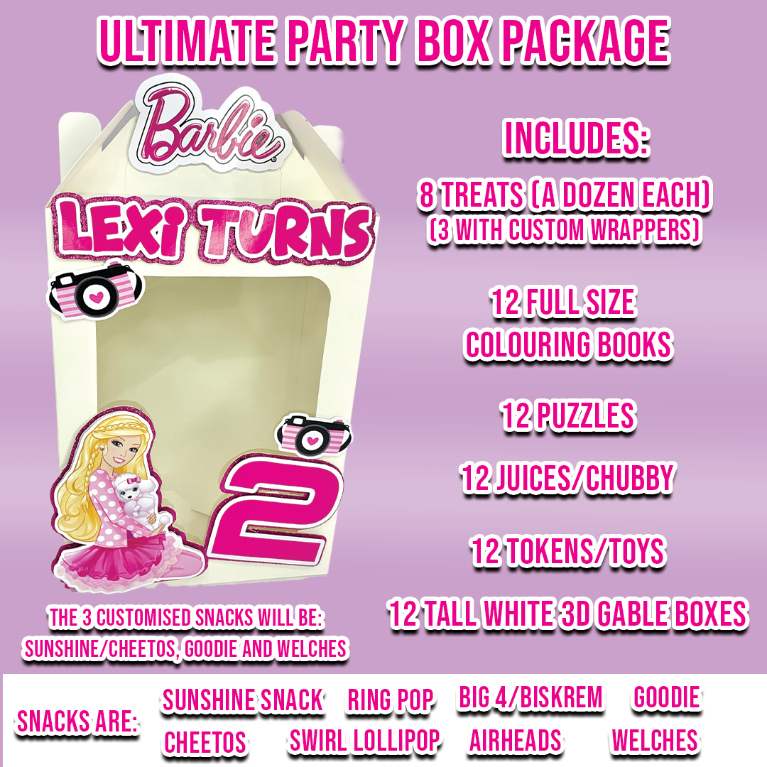 ULTIMATE PARTY BOX PACKAGE