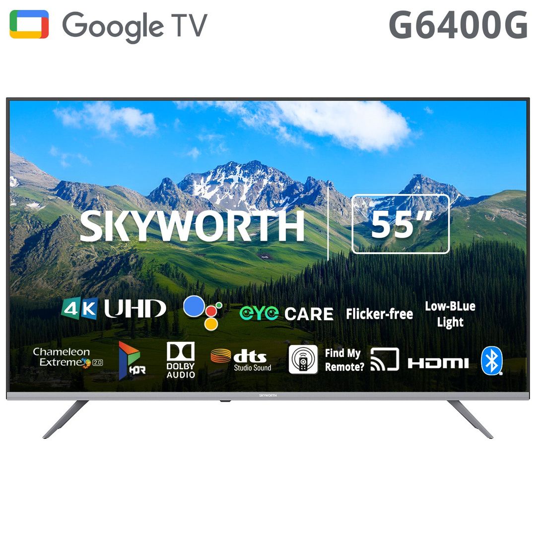 SKYWORTH UHD 4K smart WIFI Google TV 55inch 