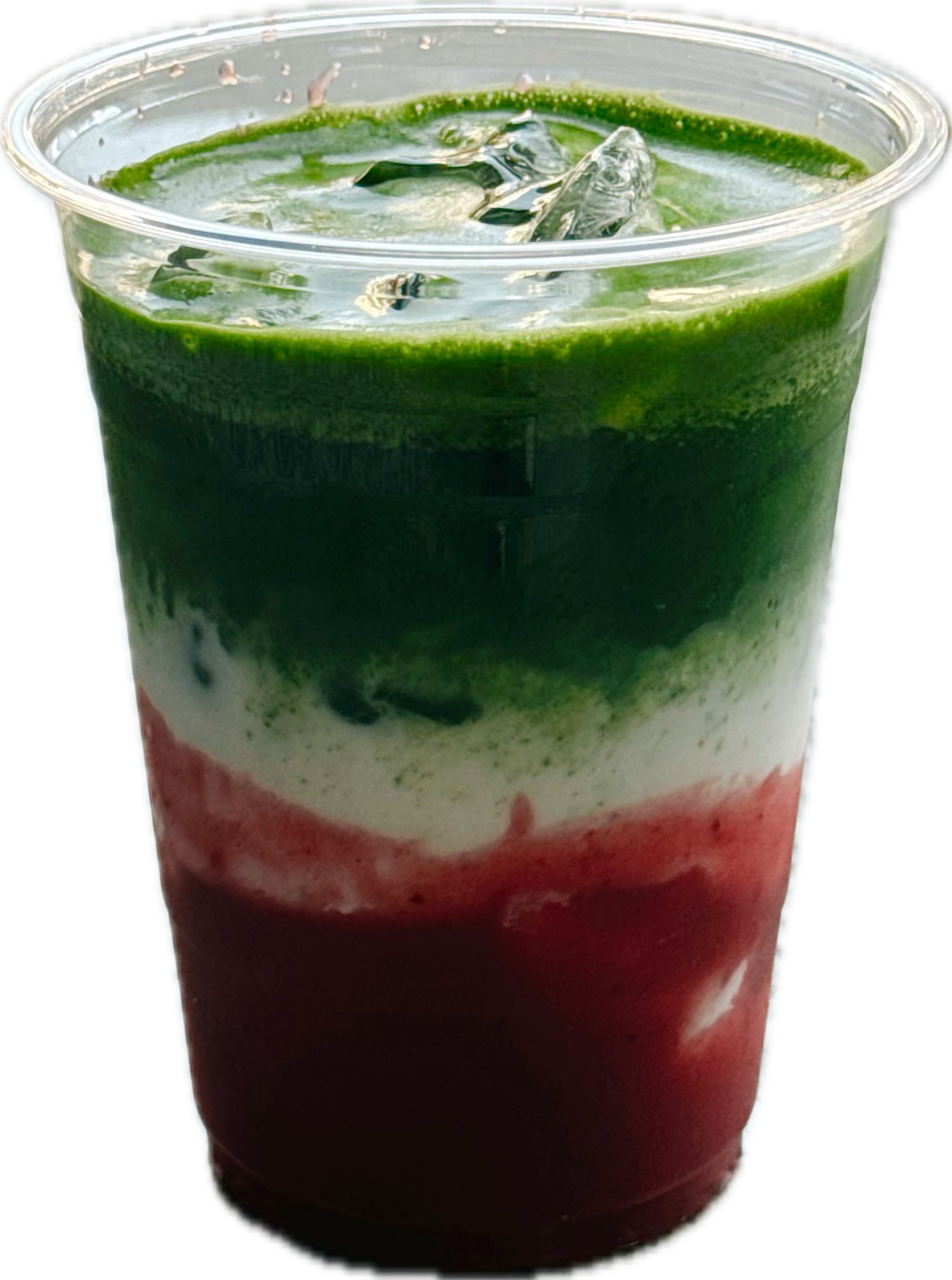 Strawberry Matcha Latte  