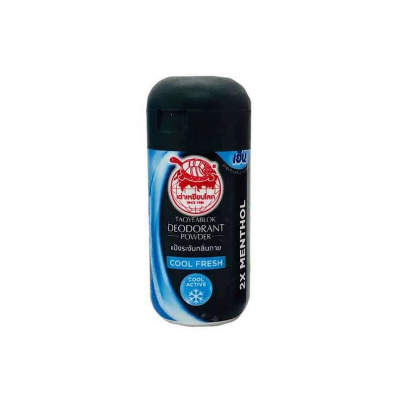 Taoyeablok Assorted Deodorant Powder (25g) -  Black - Cool Fresh (Pack of 12)