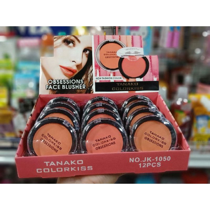 Tanako Colorkiss Obsession Face Blusher (Box of 12 pcs)