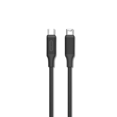 Green Lion USB-C to USB-C PVC Cable 1M 60W - Black