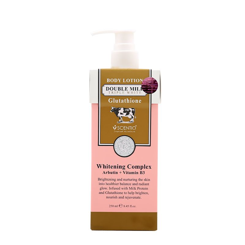Scentio Double Milk Triple White Body Lotion (Pink)