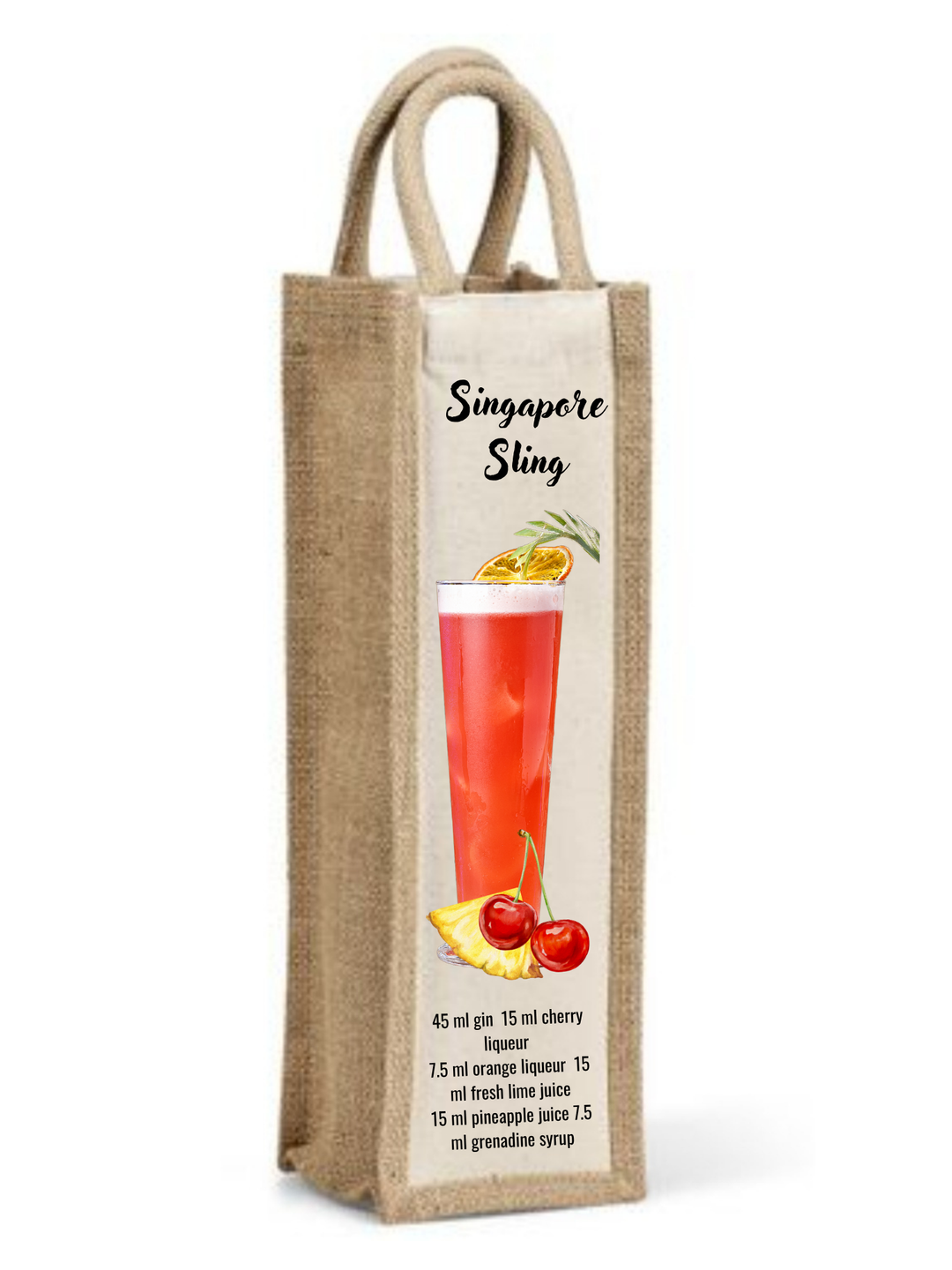 Singapore Sling/Cherry Liquer/Gin Gift Bag