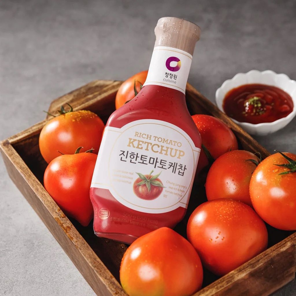 청정원 진한토마토케찹 TOMATO KETCHUP 300g (exp. 09/09/2025)