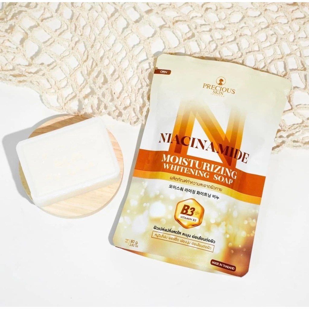 Precious Skin Niacinamide Moisturising Whitening Soap