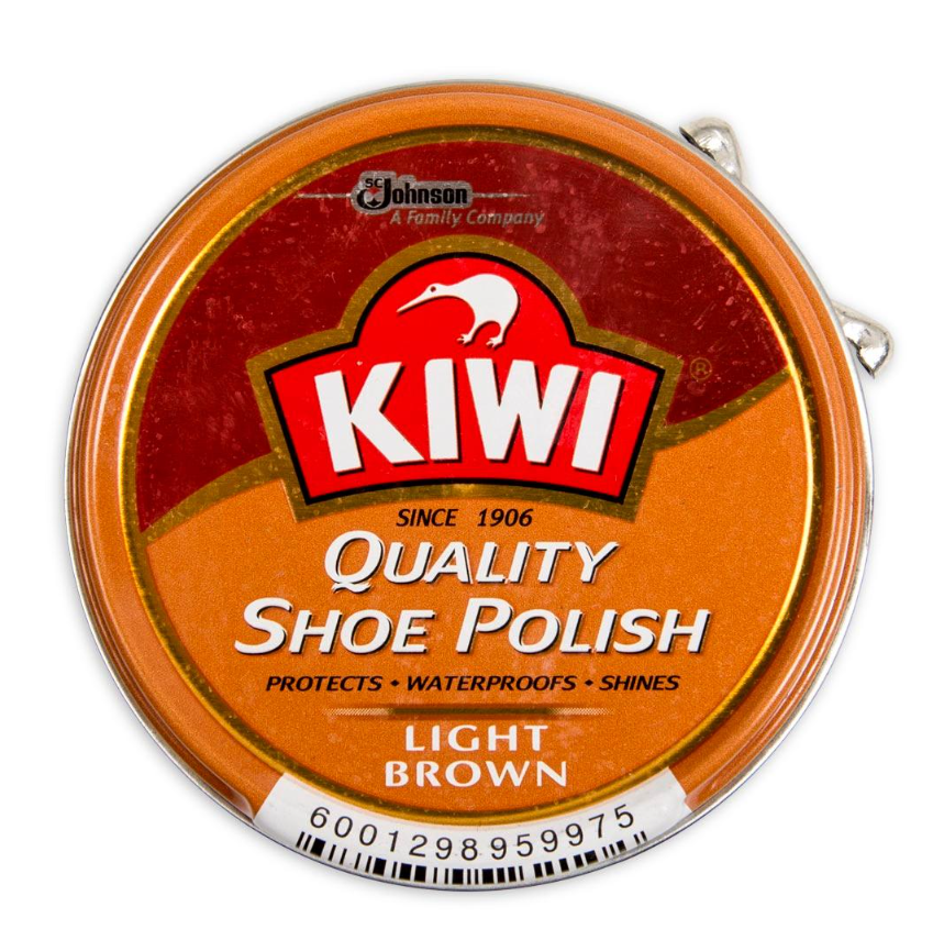 Kiwi Shoe Polish Light Brown 50ml