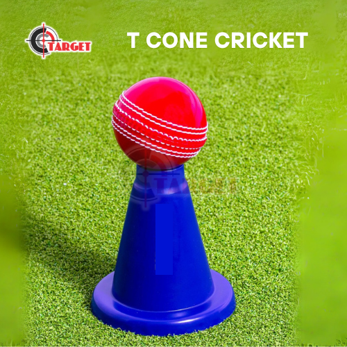 T Cone Rubber Cricket Training Practice cone Batting Tee