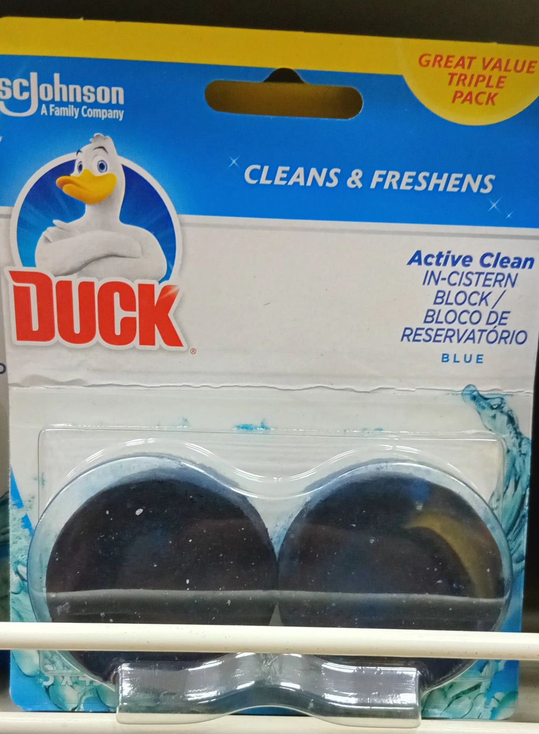 Duck Cist Block Blue 3x45g