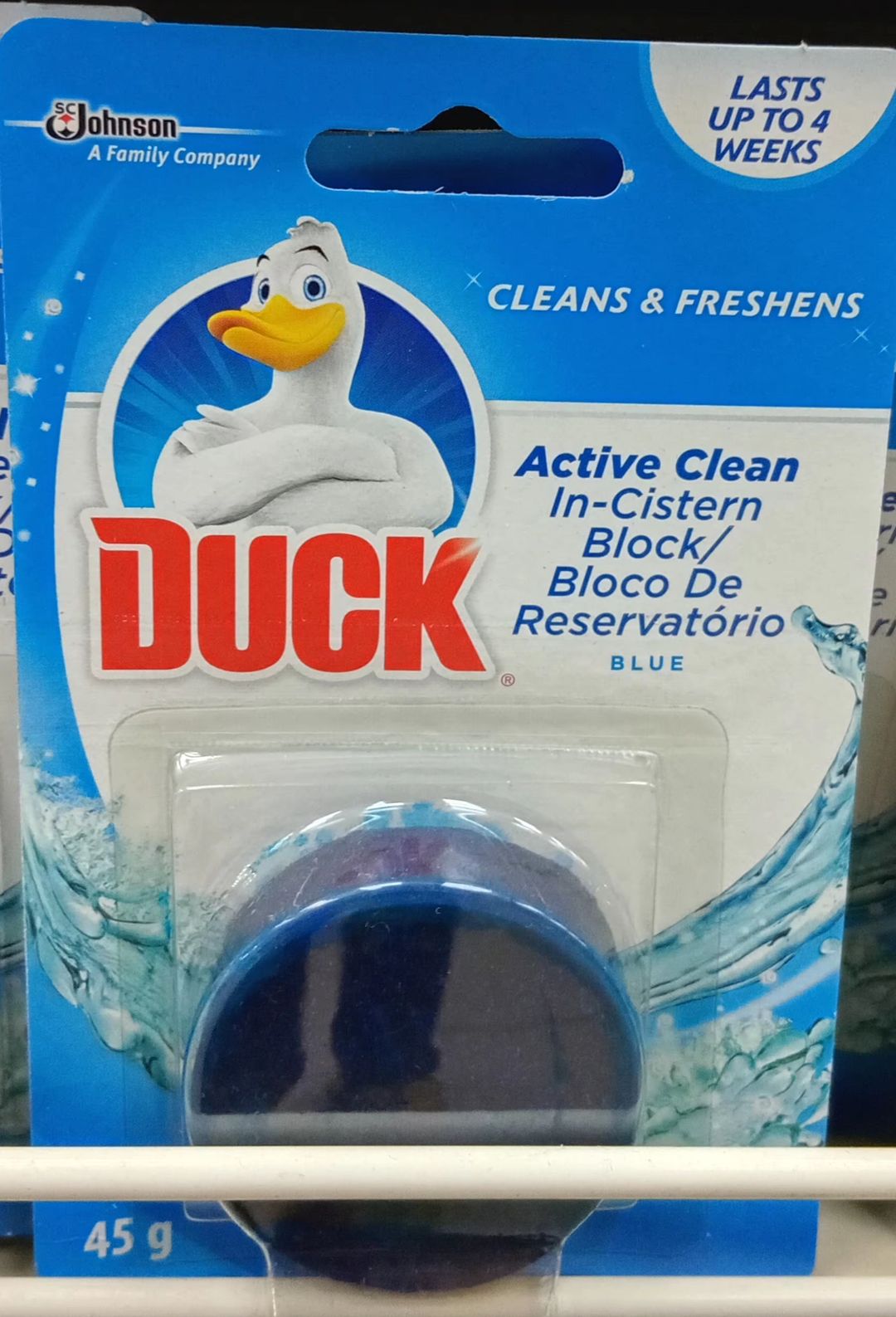 Duck In-Cistern Bloc W.C Blue 45gr