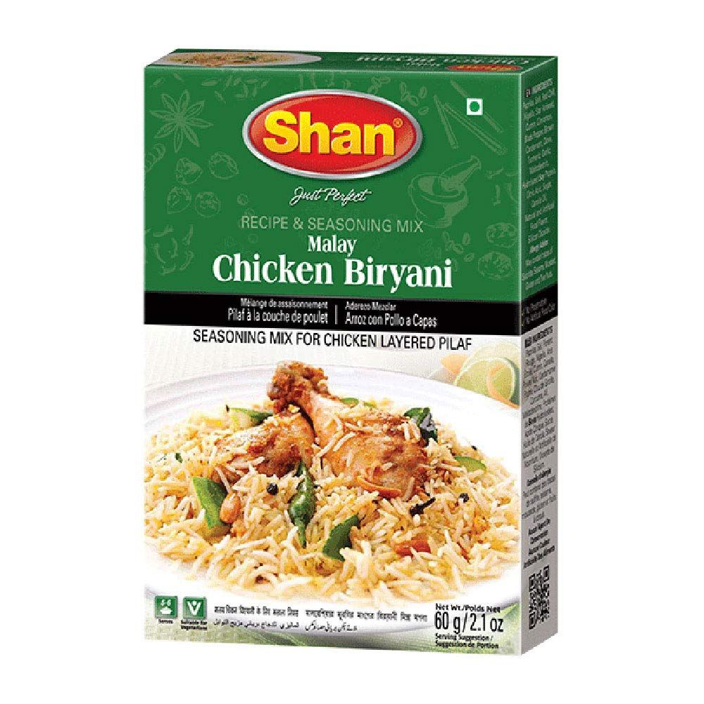 Shan Malayi Chicken Briyani masala 60g
