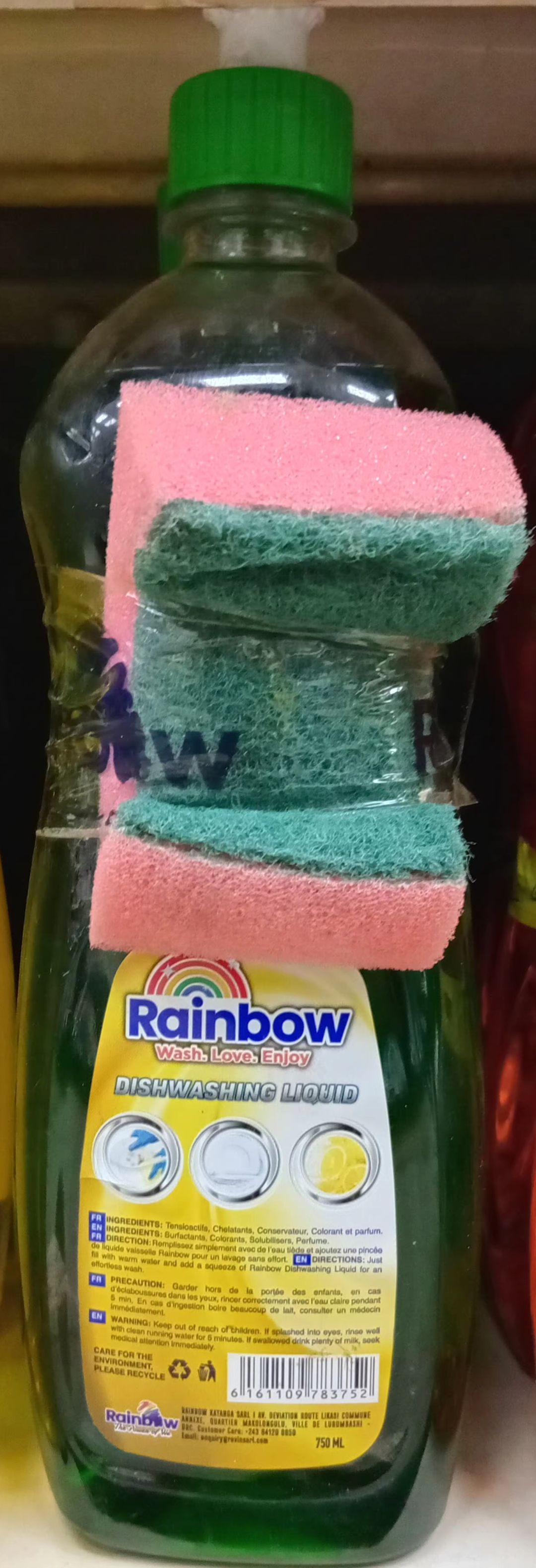 Rainbow Savon Vaiss. Liq. Citron 750ml