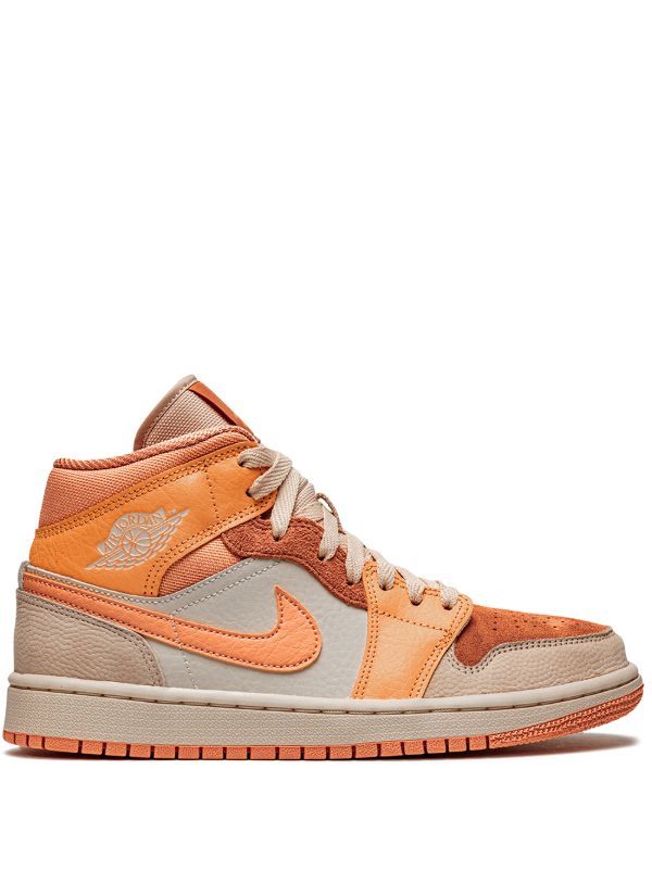 Air Jordan 1 Mid Apricot Orange 