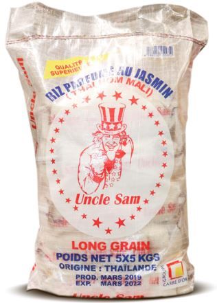 LUXE UNCLE SAM THAILANDAIS 5X5KG
