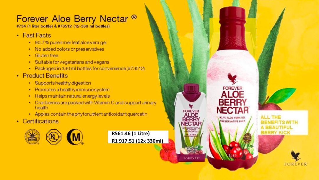 Forever Aloe Berry Nectar (1 Litre)