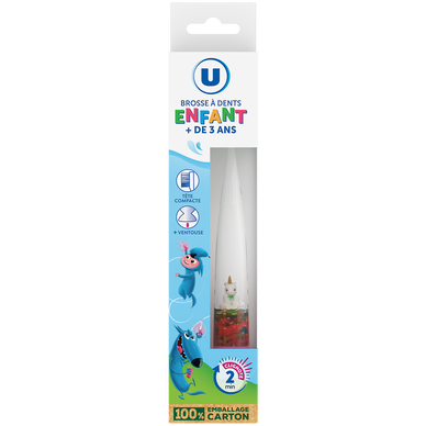 U Brosse à Dent enfant 3/6 ans Clignotante