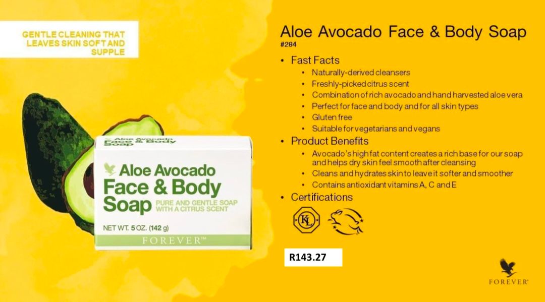 Aloe Avocado Face & Body Soap