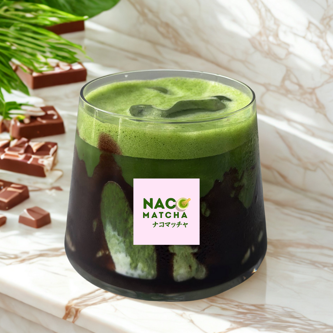 Iced Chocolate Matcha Latte