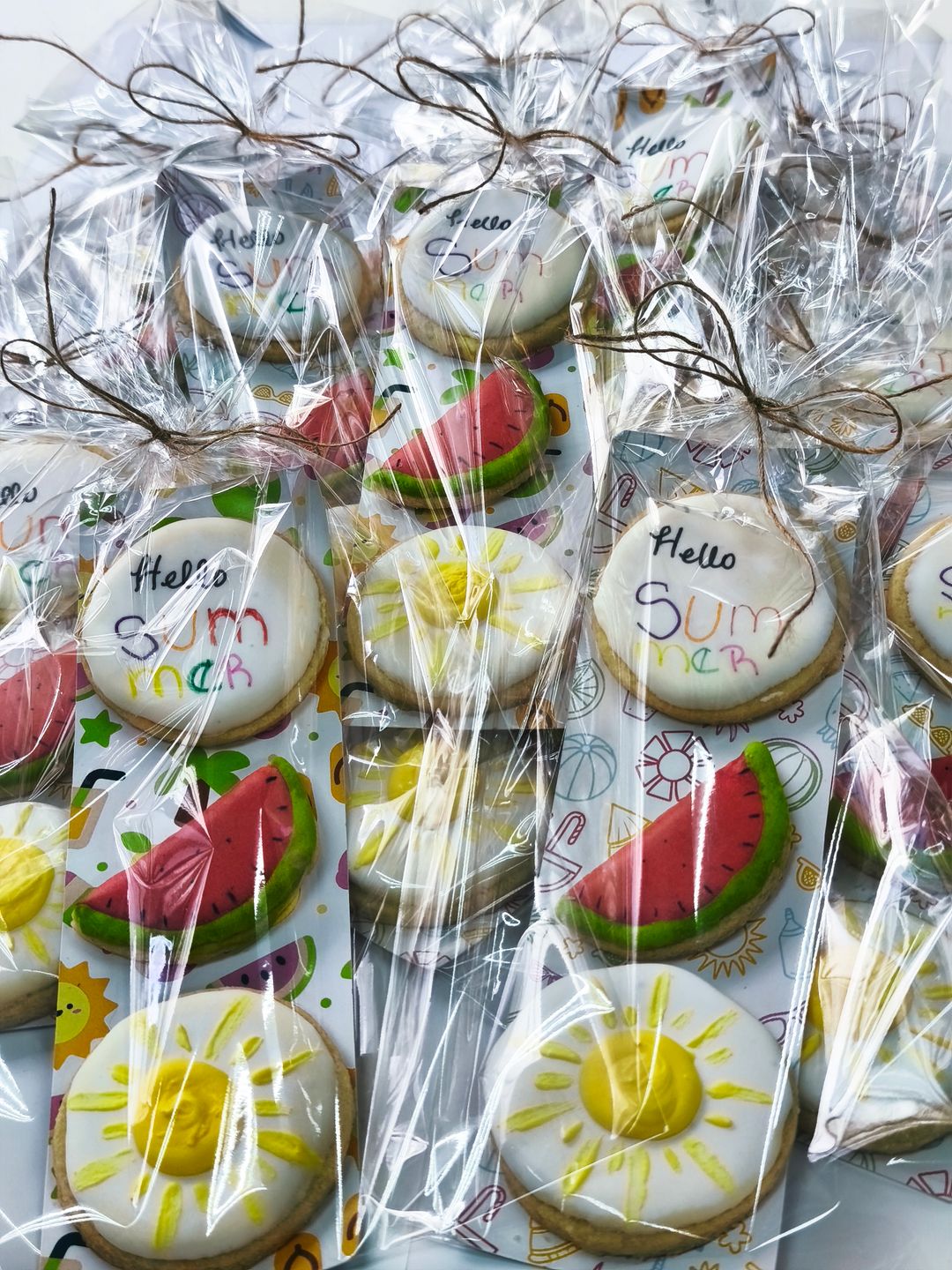 Galletas decoradas motivo verano