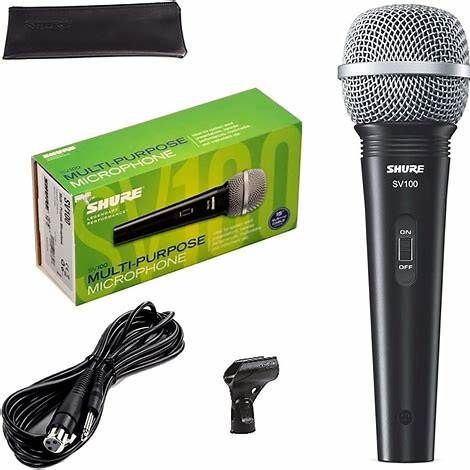 MICROPHONE FILAIRE SHURE SV100