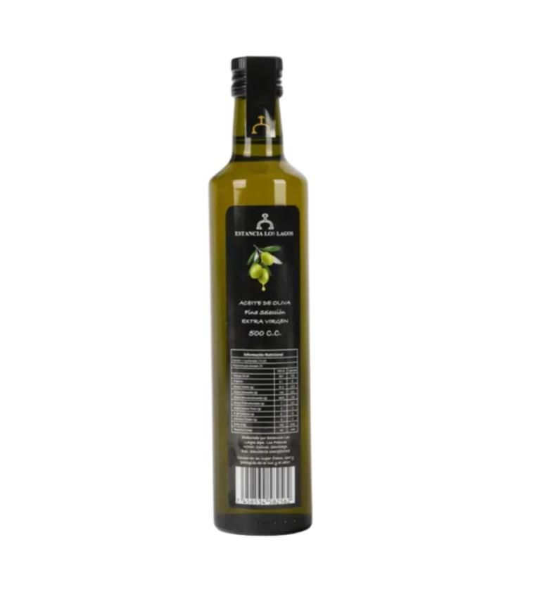 Estancia Los Lagos, Aceite Oliva Extra Virgen 500 cc x caja