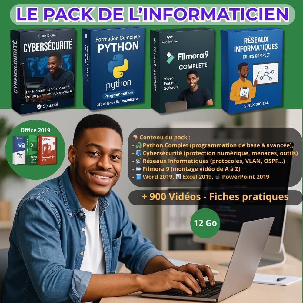PACK DE L'INFORMATICIEN