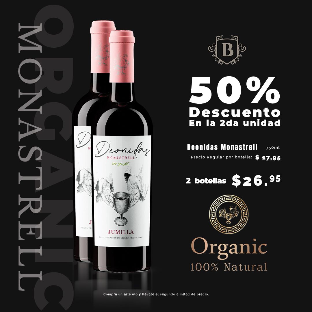 Promo 2 botellas Monastrell