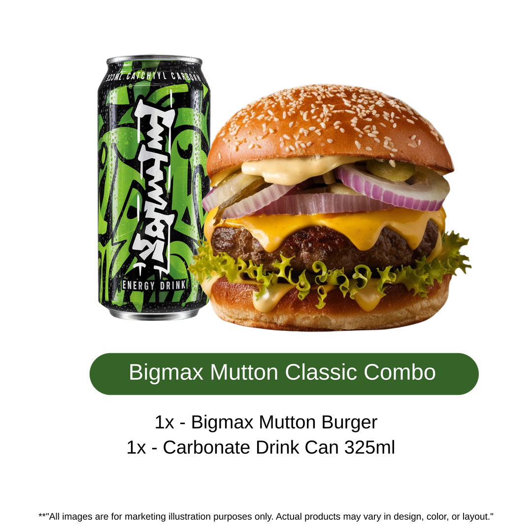 BigMax Premium Mutton Burger Flava